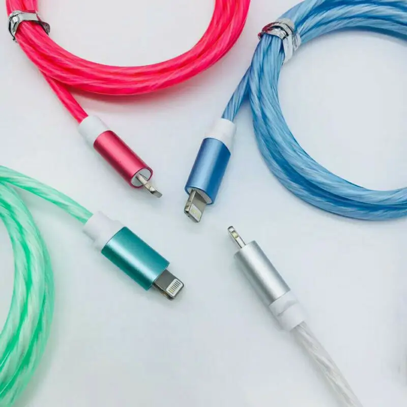 Светодиодный USB зарядный Дата кабель Шнур для android 1M 3E31