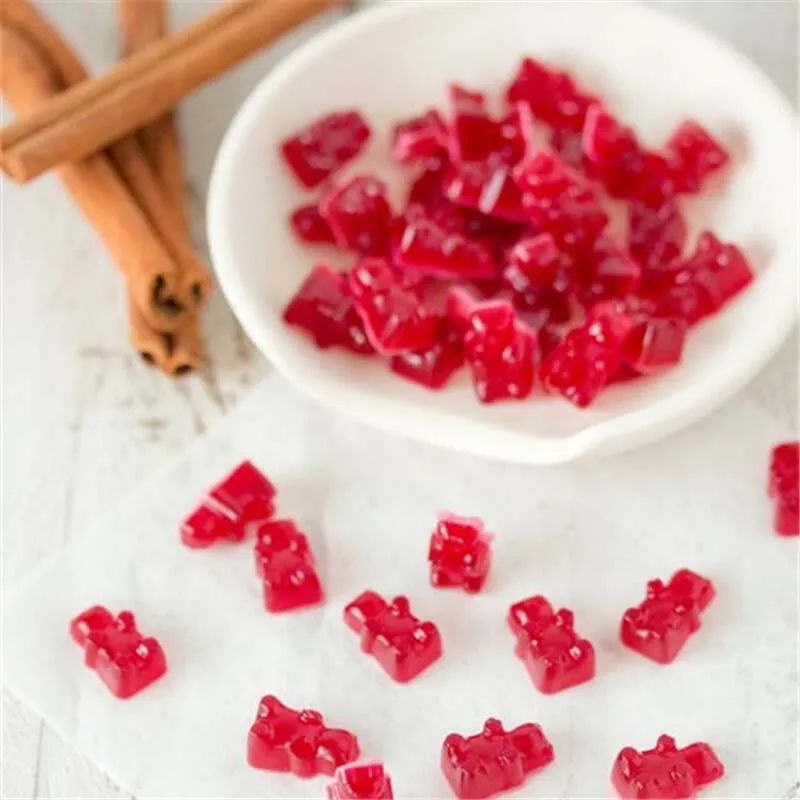 1 комплект 50 силиконовые полости Gummy формы для шоколада леденцов, форма для льда, формы для домашнего дома, кухонные принадлежности, формы для печенья
