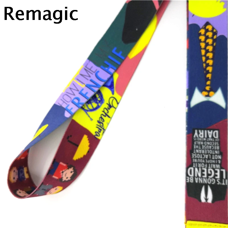 How i met your mother tv show 90s шейный ремень Lanyards ID бейдж держатель для карт брелок для мобильного телефона ремень подарки