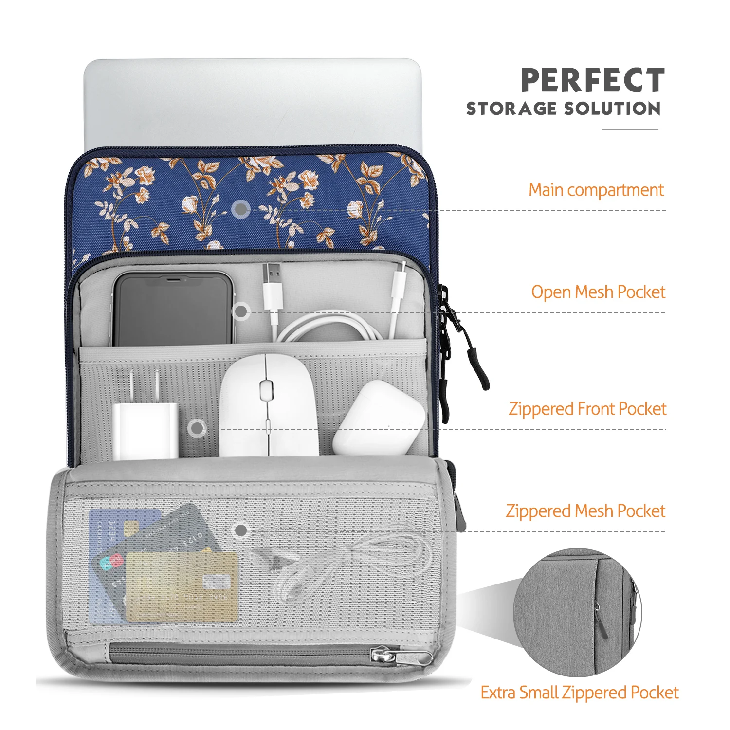 Laptop Sleeve Shoulder Bag para Samsung Galaxy