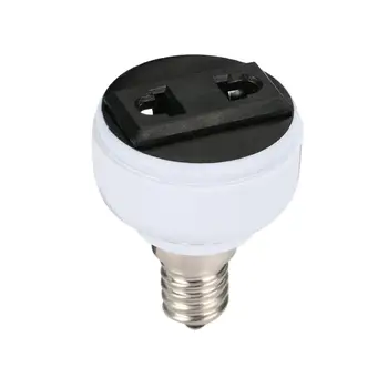 

Lamp Adapter for EU/ US Plug Screw Bulb Practical Lamp Base Bulb Holder Two-Pin Outlet 5.2 * 4 * 4cm Lighting Parts