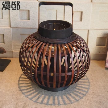 

Light Luxury Candle Holder Hanging Lantern Golden Creative Retro Wedding Geometric Wedding Centerpieces Nordic Style GG50zt