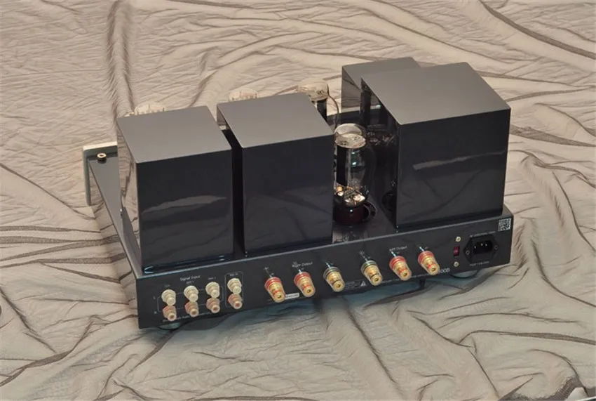 MUZISHARE X-300B вакуумный ламповый Интегрированный усилитель чистый задний ламповый усилитель с VU meter