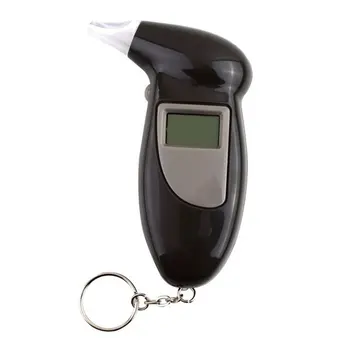 

Digital Lcd Display Professional Alcohol Tester Alert Device Police Breathalyzer Alcohol Analyzer Breathalyzer Detector