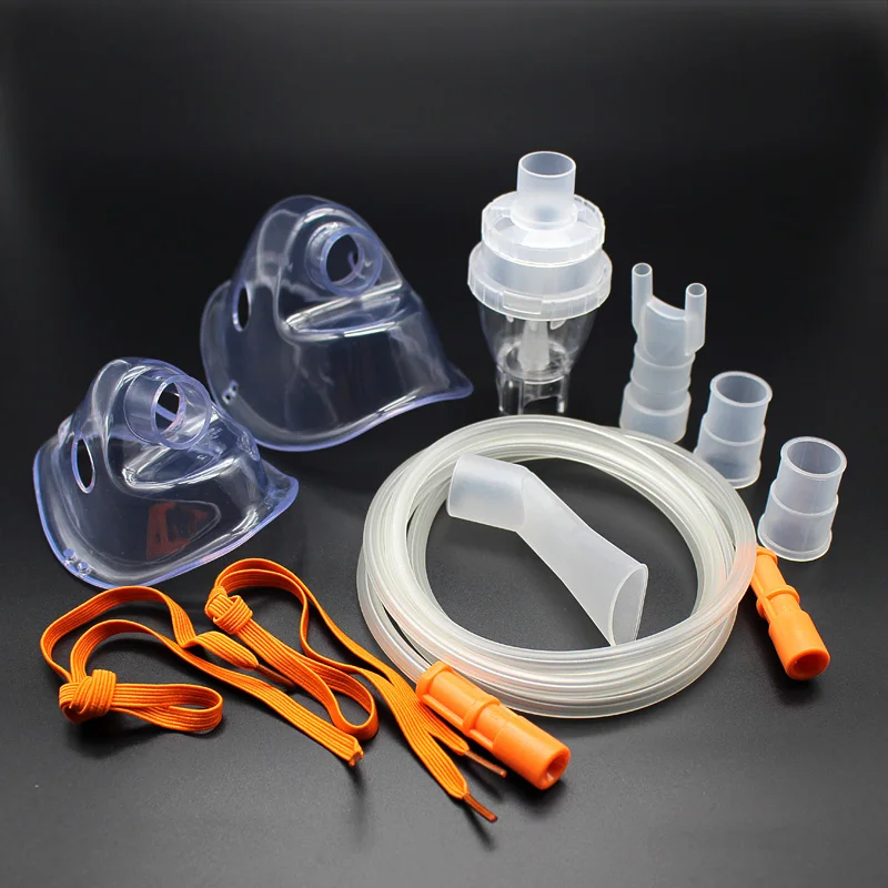 

Household Adult Child Aerosol Masks Nebulizer Compressor Sprayer Cup Mouthpieces Nosepieces Catheter Inhaler Set Healthy