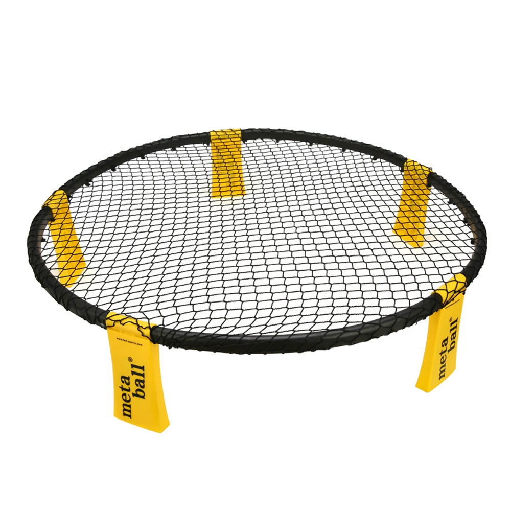  Roundnet Games Set Including 3 Balls Kit with Carrying Bag,  Roundnet Set Played Outdoor Indoor Beach Yard Lawn Backyard and Park, Outdoor  Games for Adults and Family Yellow : Toys 