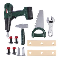 Creative Children Simulation Repair Tool Set Pretend Play Toy Electric drill Home Garden Tool sets play house toy kids boy gift 2