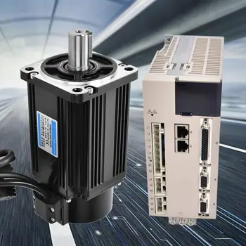 

Servo Drive Motor Kit 1pc Driver + 2pcs Servo Motor 750W 2.4NM AC220V 3000RPM