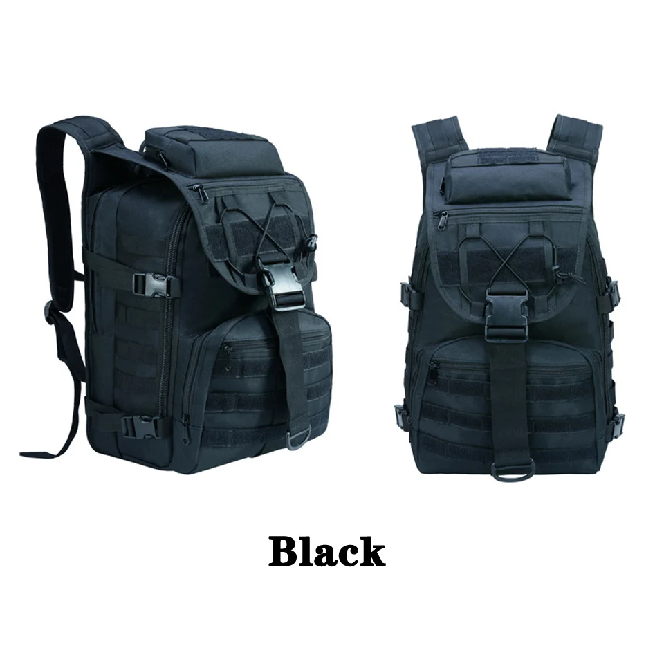 Military Assault Backpack Molle Tactical Bag Army Bag Outdoor Hiking Camping Rucksack Waterproof Bag Hunting Fishing Backpacks