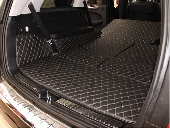 

Customized Full Covered Special Car Trunk Mats for Mercedes Benz GL 350 X166 7seats 2013-2016 Durable Cargo Carpets for GL350