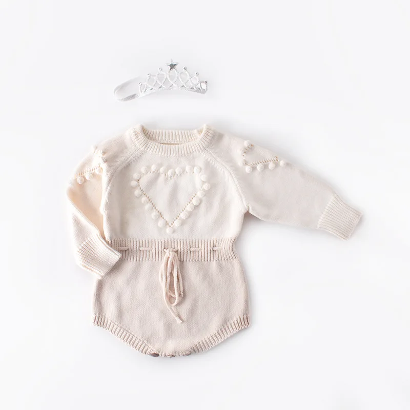 knitted baby jumpsuit