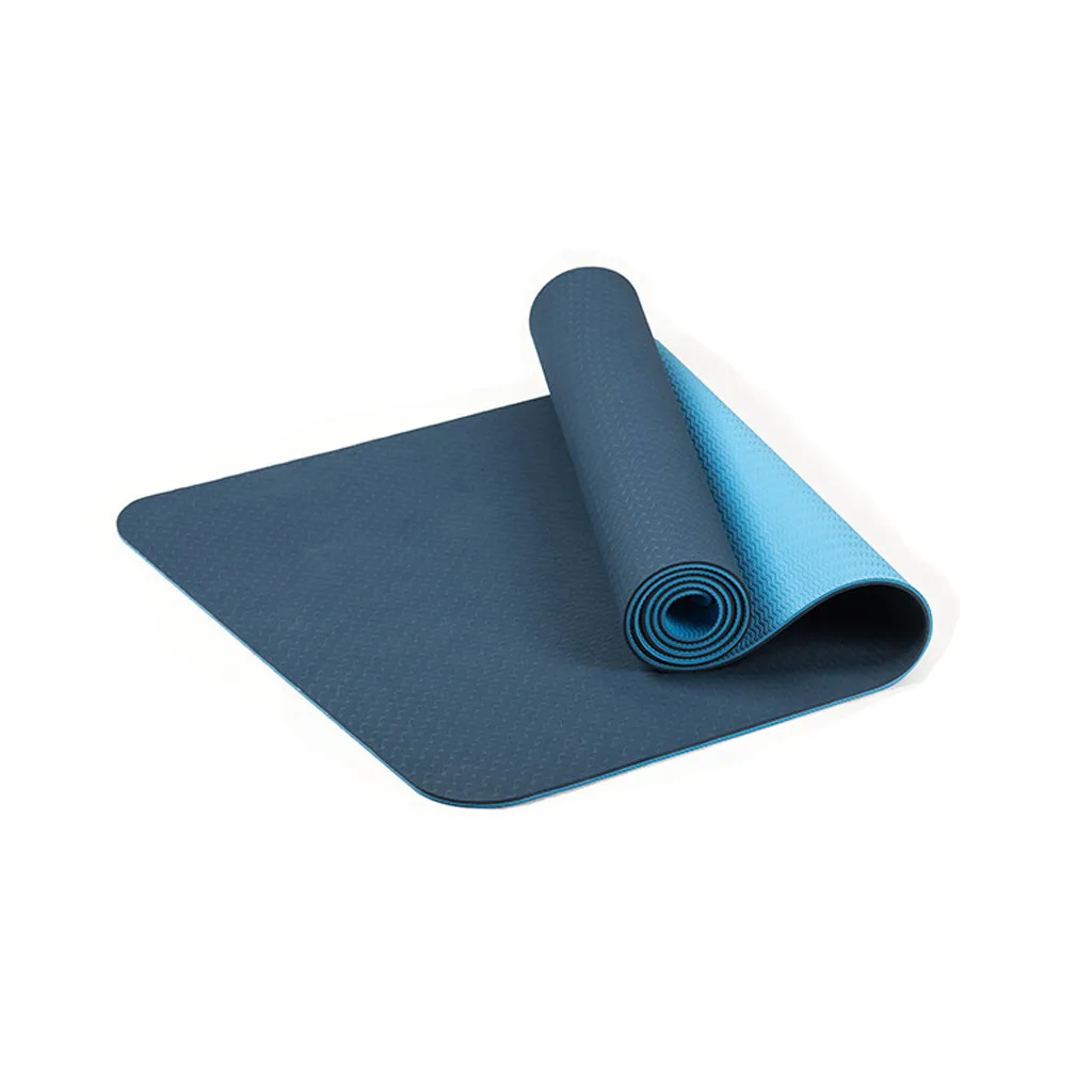 

2019 Yoga Accessories Yoga Mat Classic Pro Yoga Mat TPE Eco Friendly Non Slip Fitness Exercise Mat 183 x 61 x 0.6 cm 5 Color