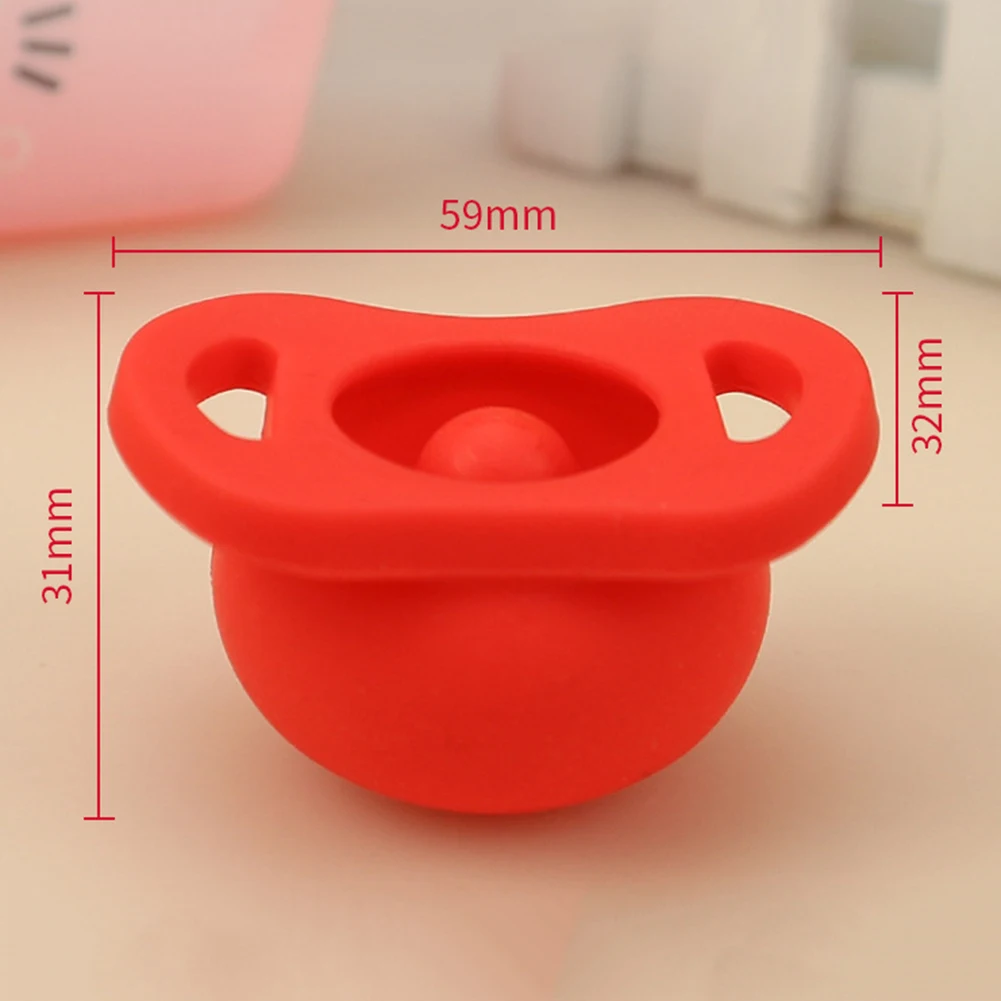 Solid Color Baby Retractable Pacifier Food Grade Silicone Soother Dummy Nipple