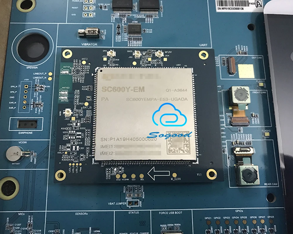 LTE SC600Y SC600Y-EM Смарт Cat 6 модуль Набор EVB двойной ЖК-дисплеев и Двойной сенсорные
