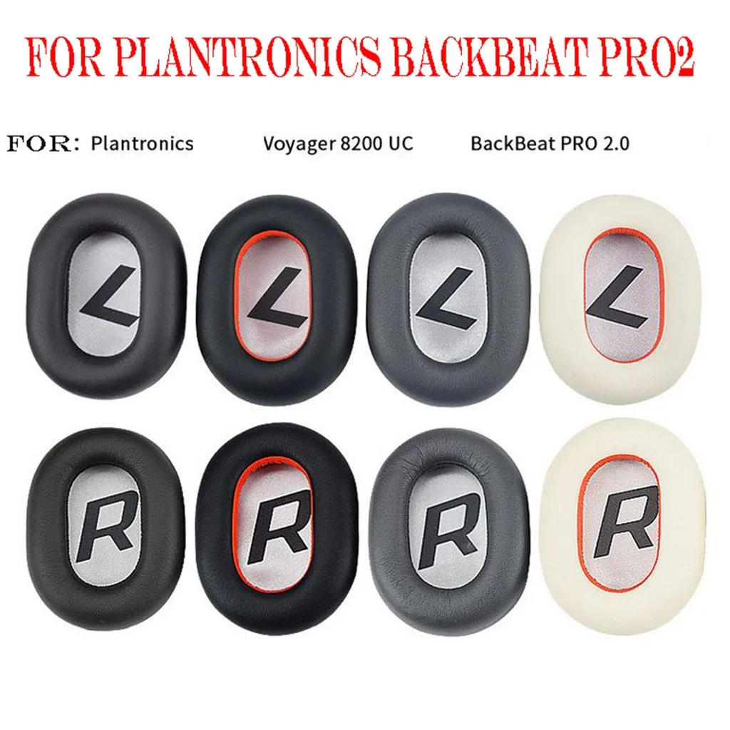 1 пара/2 шт Сменные амбушюры для Plantronics backbeat pro2 беспроводные наушники Защитные подушечки 813#2
