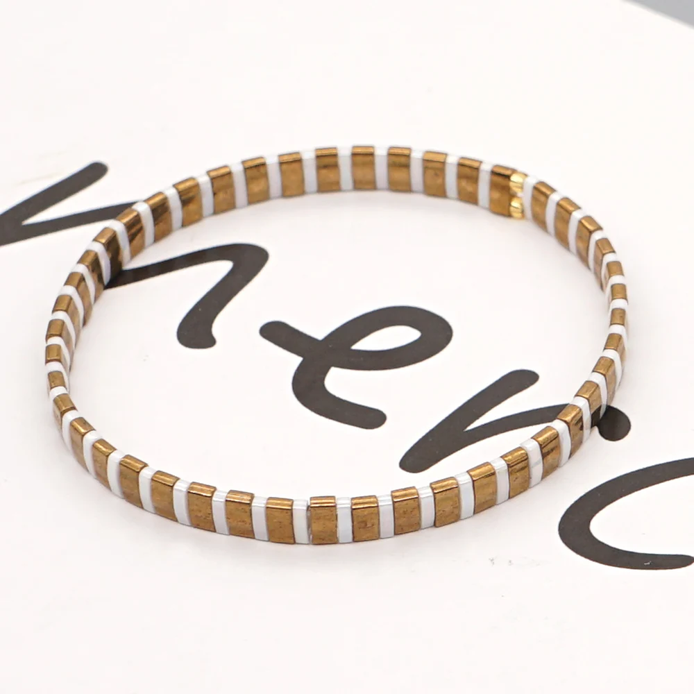 

Go2boho Tila Bead Bracelet Femme Stretch Jewelry Trendy Japanese Glass Bead Jewellery Pulsera Mujer Miyuki Bracelets For Women