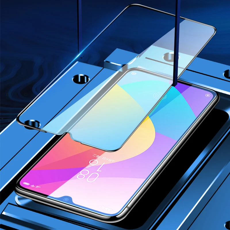 Переднее закаленное стекло 9D 2 в 1 + пленка для объектива задней камеры Xiaomi Redmi Note 8