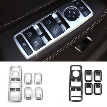 

10x Car Window Lift Panel Frame Covers Car Window Lifting Swift Molding Trim for Mercedes Benz A/C/G/GL/GLS/ML/GLE/B/E/GLA/GLK