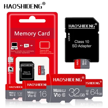 

Best sale Micro sd card 128GB 64GB U3 UHS-3 Memory Card 32GB 16GB Class10 UHS-1 flash card cartao de memoria with free gift