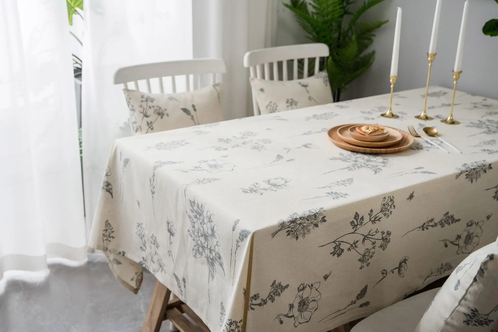 MHAIXM TORRE DE mesa decorativa tela mantel comedor прямоугольный cubierta de mesa manteles Obrus Tafelkleed mantel mesa nappe