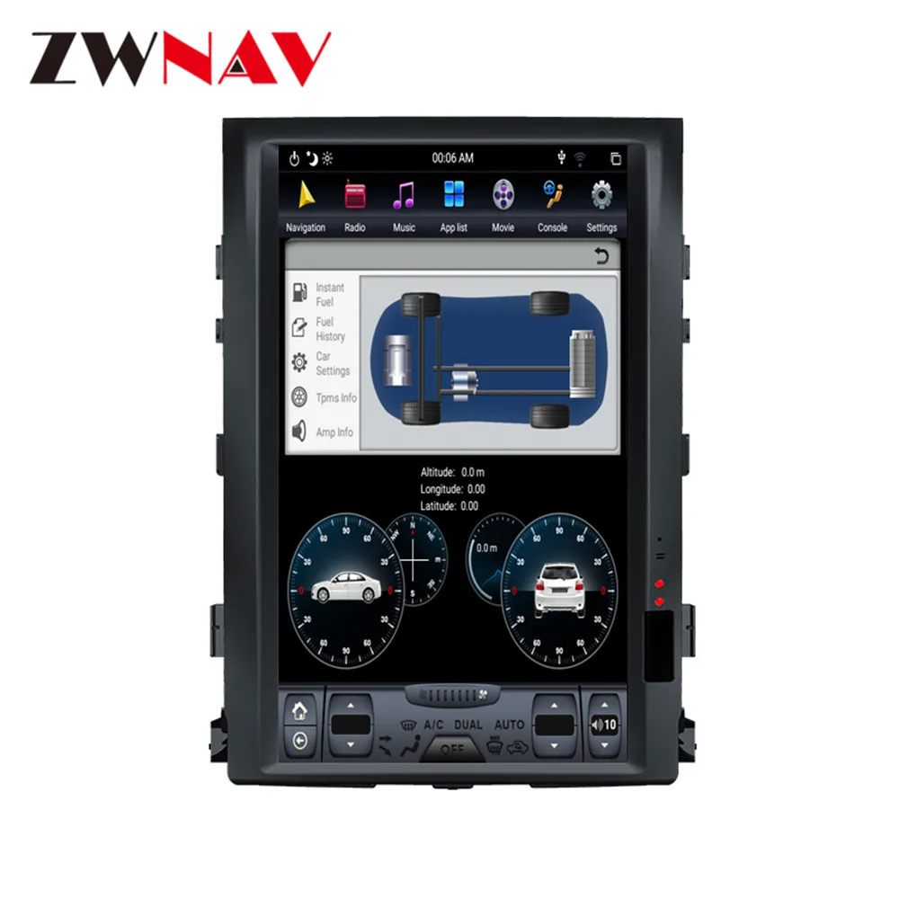 Android 9 64+ 4G Tesla с DSP Carplay автомобильный мультимедийный плеер стерео для Toyota Land Cruiser LC200 2008- gps навигация