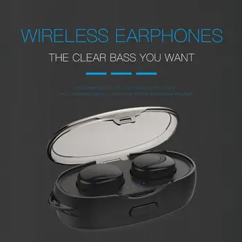 

TWS 5.0 noise reduction Bluetooth headset 3D touch headset, comfortable sweat-proof wireless headset with dual microphone