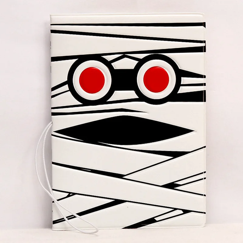 Креативный декомпрессионный Обложка на паспорт кошелек сумка дорожные аксессуары для мужчин из искусственной кожи ID адрес портативный чехол для карт - Цвет: 16