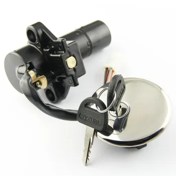 

Ignition Switch Fuel Gas Cap Seat Lock Key Kit For Suzuki GN250 1985-2001