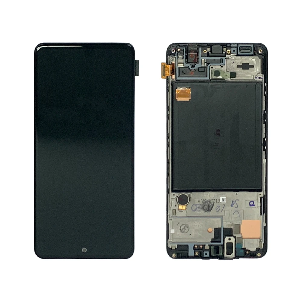 

100% Original 6.5'' Display For Samsung Galaxy A51 LCD A515 A515F A515F/DS A515FD Touch Screen with frame Digitizer Assembly