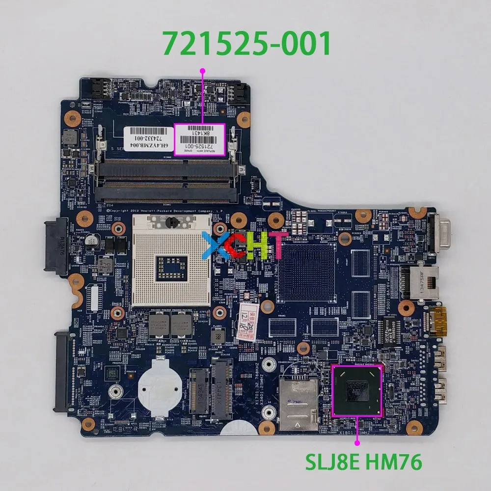 721525 001 601 501 48.4YZ31.011 HM75 для ноутбука HP ProBook 440 450 G0 материнская плата
