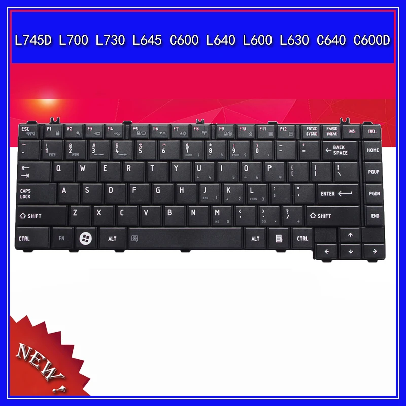 Клавиатура для ноутбука Toshiba L745D L700 L730 L645 C600 L640 L600 L630 C640 C600D | Компьютеры и офис