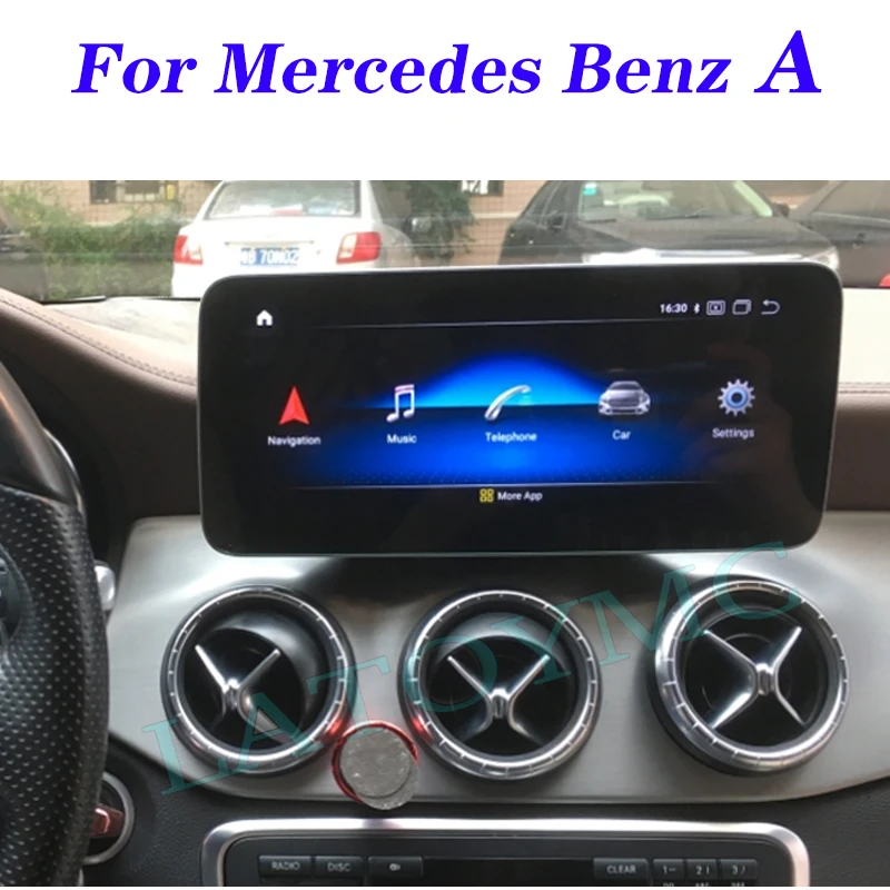 Автомобильный мультимедийный плеер GPS аудио радио CarPlay TPMS навигация для Mercedes Benz MB