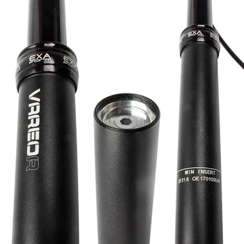 

Mountain Bike Seatpost Bicycle Dropper Remote Saddle Black Shock-absorbing