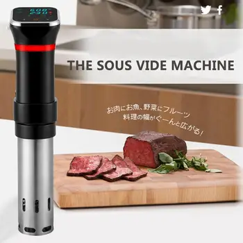 

ZK30 New Sous Vide Machine Precision Cooker 1000W IPX7 Precise Temperature&Timer Accurate Cooking with LED Digital Display