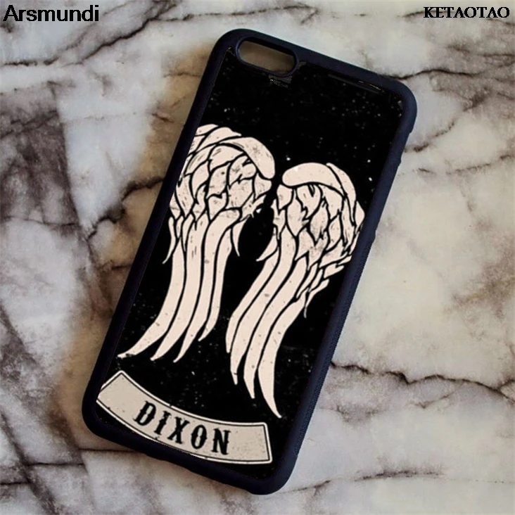 KETAOTAO Walking Dead Daryl Dixon Wings Crossbow чехлы для телефонов iPhone 5S 6 6S 7 8 X чехол Мягкий ТПУ