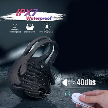 Male Prostate Massager Vibrators for Men Chastity Belt Remote Control Penis Massager Ring Sex Toys for Men Male Masturbator 5