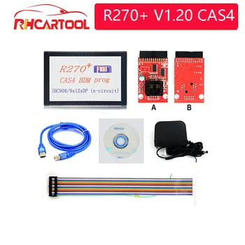 

OBD2 Original R270+ V1.20 Auto CAS4 BDM Programmer R270 CAS4 BDM Programmer Professional for bmw key programmer