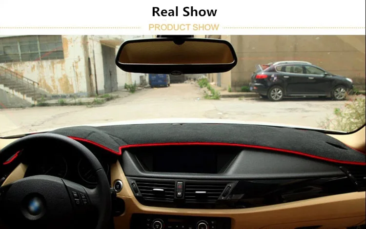 Car Sun Shade and Dustproof Auto Dashboard Mat Cover for GEELY EC72018 EC8 King Kong SX7 GX7 SC7 GC7 eagle