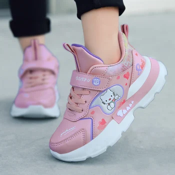 

Original Kid Girls Sneakers Soft Bottom Casual Shoes For Girls Comfortable Toddler Walking Sneakers Pink Running Shoes Girls