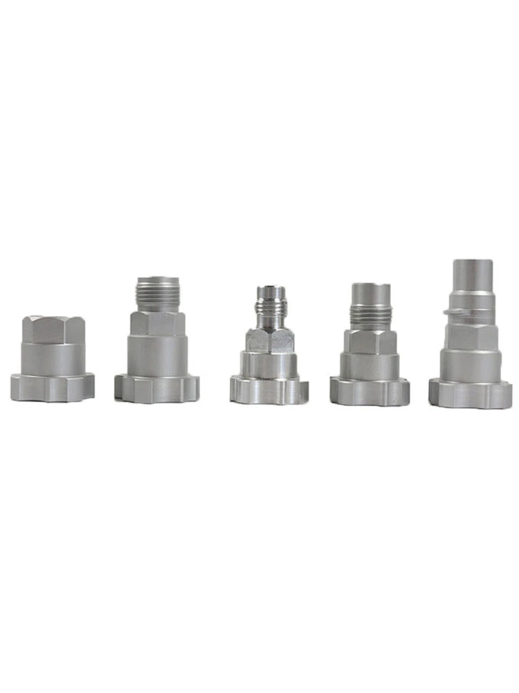 Aluminum Alloy Spray Gun Connector PPS Adapter Spray Gun Cup Adapter ...