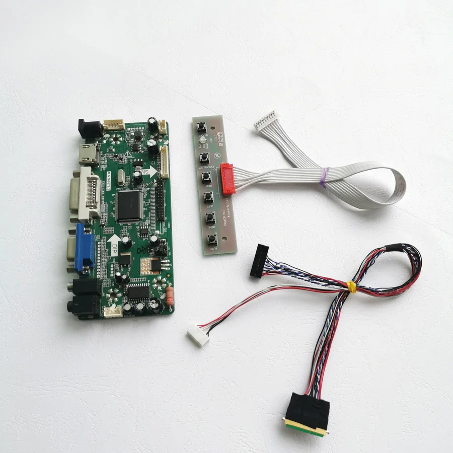 For B133XW03 B133XW04 B133XW07 WLED LVDS 40-Pin 1366*768 13.3&quot VGA+DVI LCD screen M.NT68676 monitor controller card DIY kit |
