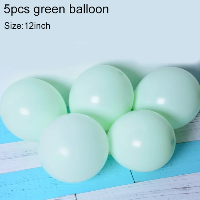 Ice Cream Summer Party Decoration Honeycomb Hanging Decor Boy Birthday Baby Shower Tropical Hawaiian Ice Cream Banner Supplies balloon green