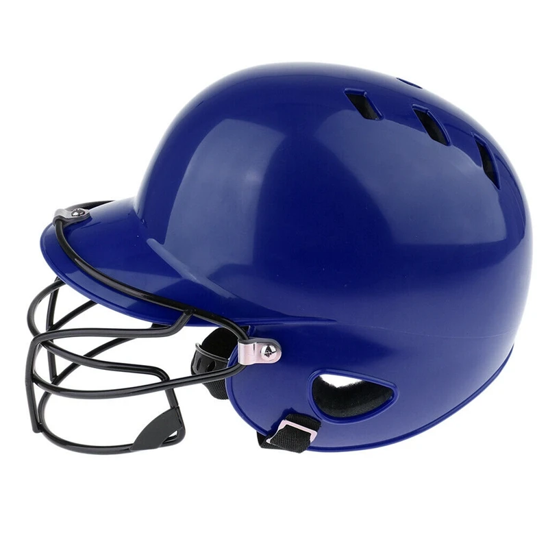 Бейсбольный шлем бейсбольный ватин шлем Софтбол компактная маска двойная плотность ударная-молодежная