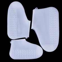 Непромокаемые туфли для многократного применения, силиконовые латексные эластичные бахилы, защитные аксессуары для обуви, пылезащитные Чехлы, водонепроницаемые бахилы для велоспорта