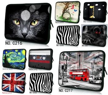 

Neoprene Laptop Sleeve Case Cover For 7 8 10 12 13 15 17 17.3 inch 14.1" Notebook Netbook Mini PC Notebook 15.6 13.3 #002