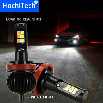 

LED Front fog light bulbs LED lights white yellow blue ice red for Peugeot 107 108 208 301 308 508 206 207 407 2008 3008