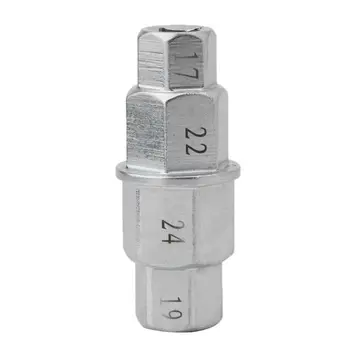 

For dirt bikes Hex Axle Tool Socket Equipment Silver Single-handedly Allen