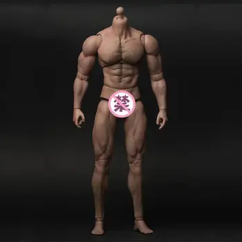 

For Sale 1/6 Scale Male Strong muscles Glowing Body model body with Nano reactor /AT027 Durable Muscular Body figure