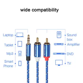 

3.5mm Male to 2 Female Jack 3.5mm Splitter Adapter Aux Cable Headphone Splitter Audio Cable For Phone MP3 Player Computer Cables