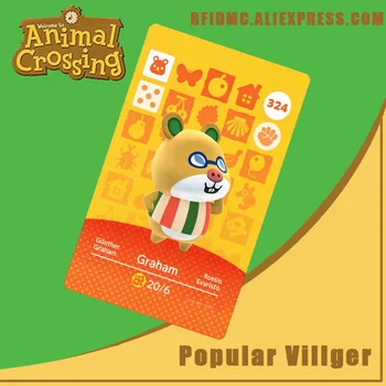 

324 Graham Animal Crossing Card Amiibo for New Horizons